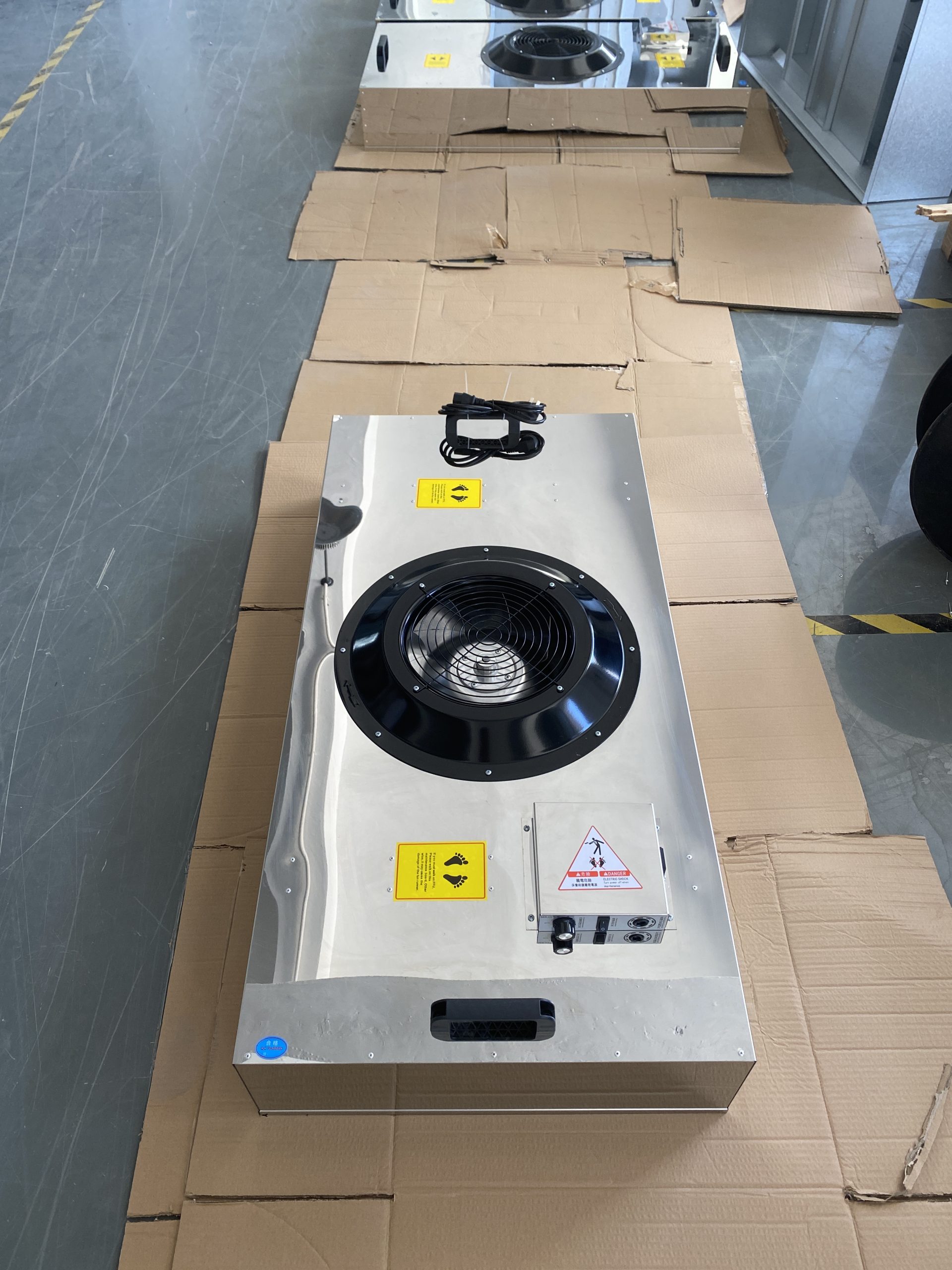 FFU Fan Filter Unit for Cleanroom FFU System Mushroom Air Filter FFU ...